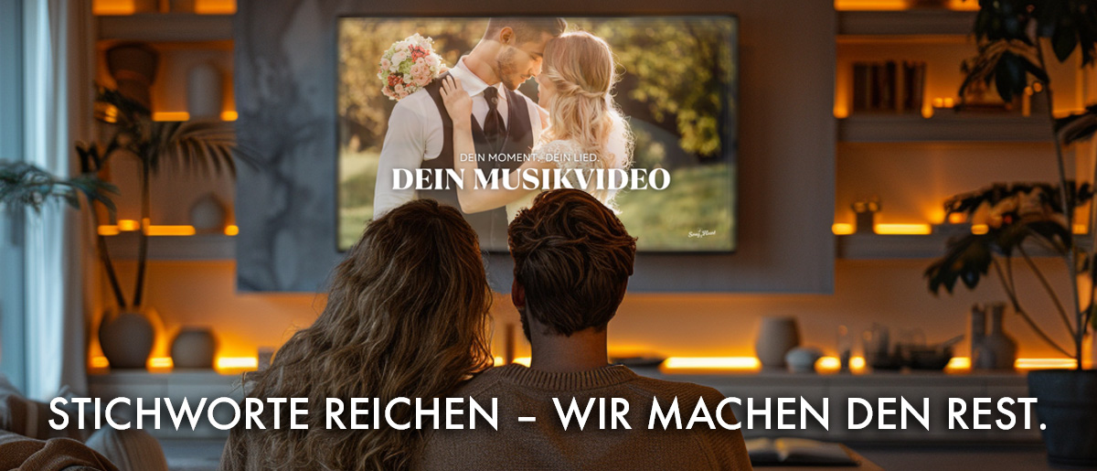 Personalisiertes Musikvideo als Geschenk – ein emotionaler Song mit Fotos und Momenten